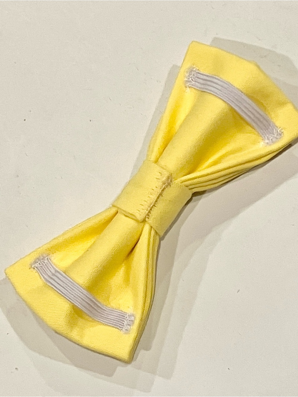 Pet Bowtie in Bright Yellow - Picture 3 of 3